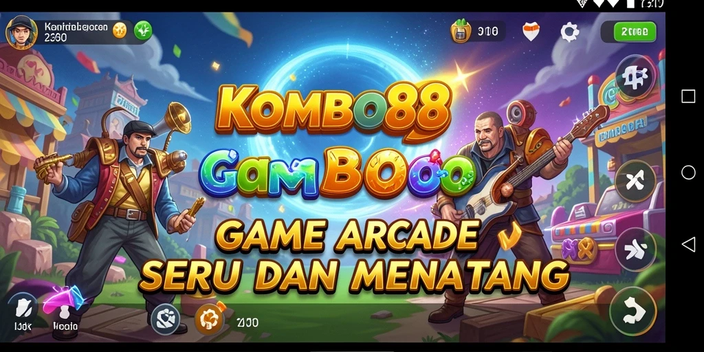Tampilan gameplay seru dan menantang di KOMBO88.