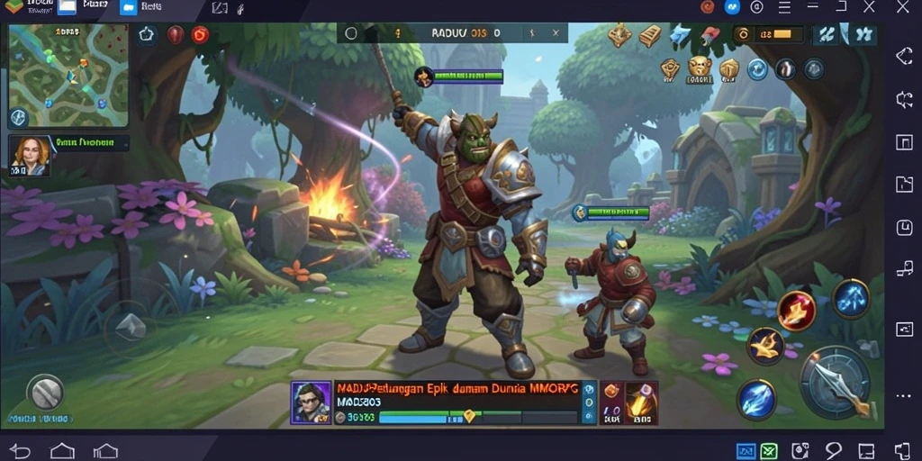 Gameplay petualangan epik di MADU303 yang penuh aksi dan strategi.