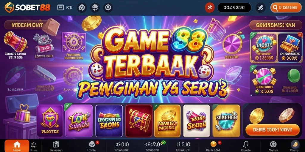 Gameplay seru dan menegangkan di mesin slot SOBET88.